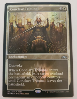 1x Conclave Tribunal Promo FOIL Guilds of Ravnica MTG Magic the Gathering NM - Image 1