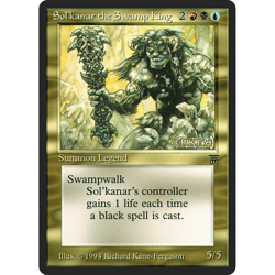 MTG \ >>>Sol'kanar the Swamp King<<< // Legends - 341 Trading - Magic - Image 1