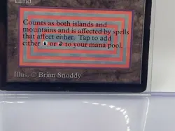 RARE MAGIC THE GATHERING VOLCANIC ISLAND BETA MTG STORED CAREFULLY SINCE 1993 - Image 5