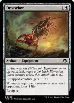 Drossclaw -Foil Light Play MTG Modern Horizons 3 - Image 1