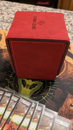 Magic MTG Warhammer 40K Necron Dynasties, Commander Deck w/ Gamegenic Deck Box - Image 2