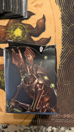Magic MTG Warhammer 40K Necron Dynasties, Commander Deck w/ Gamegenic Deck Box - Image 4