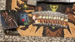 Magic MTG Warhammer 40K Necron Dynasties, Commander Deck w/ Gamegenic Deck Box - Image 5