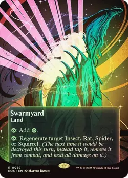 MTG - Swarmyard - Borderless - Foil - Edge of Eternities - Magic the Gathering - Image 1