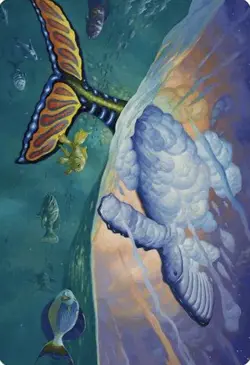 🧙Dreamtide Whale 2/54 Art Series MH3 Modern Horizons Three MTG - Image 1