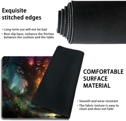Premium Stitched MTG Playmat with Zones and Non-Slip Rubber Backing - TCG Play M - Image 3