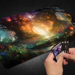 Premium Stitched MTG Playmat with Zones and Non-Slip Rubber Backing - TCG Play M - Image 5