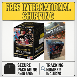 One Piece Card Game Booster Box OP-09 The Three Captains 24 Packs Sealed Japan - Image 1