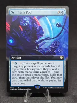 MTG: Synthesis Pod 033 (Extended Art) Commander: Phyrexia Rare NM - Image 1