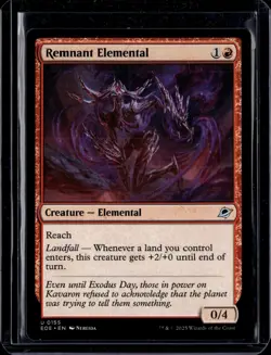 Remnant Elemental - 155 - EOE - NM - MTG Magic the Gathering - Image 1