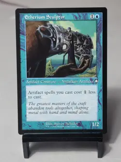 MTG - Commander: The Brothers' War - Etherium Sculptor - Retro Border - Image 1