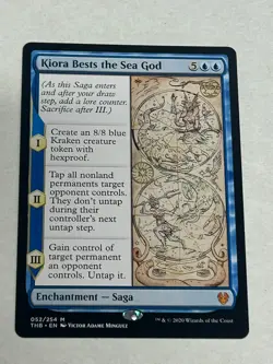 MTG 1x Kiora Bests the Sea God Theros Beyond Death Magic the Gathering x1 NM - Image 1