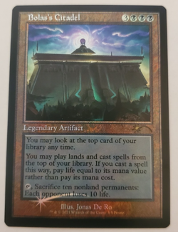 1x Bolas's Citadel Retro Frame Promo FOIL MTG Magic the Gathering NM - Image 1