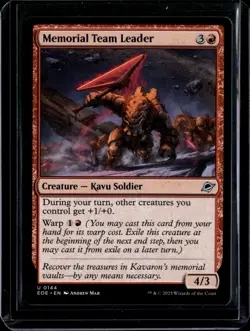 Memorial Team Leader - 144 - EOE - NM - MTG Magic the Gathering - Image 1