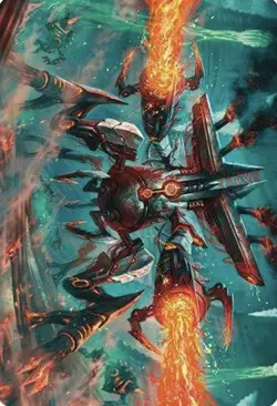 🧙Exterminator Magmarch 33/54 Art Series MH3 Modern Horizons Three MTG - Image 1