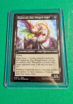 MTG Sephiroth, Fabled SOLDIER 0115 Final Fantasy Near Mint Mythic Magic - Image 2