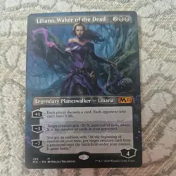 MTG - M21 Liliana, Waker of the Dead Borderless Art Core Set 2021 - Image 1