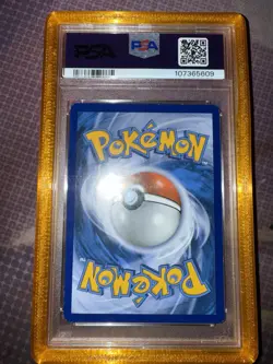 2015 POKEMON XY DOUBLE CRISIS #6 FULL ART/TEAM AQUA'S KYOGRE EX PSA 6 - Image 2