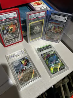 Pokemon TCG Graded Cards Including Charizard PSA 10 Flareon Ex CGC 10 - Image 1