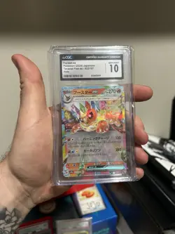 Pokemon TCG Graded Cards Including Charizard PSA 10 Flareon Ex CGC 10 - Image 4