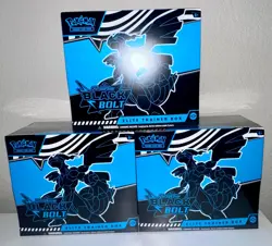 Pokemon TCG Black Bolt Elite Trainer Box ETB LOT of 3 NEW SEALED - Image 5