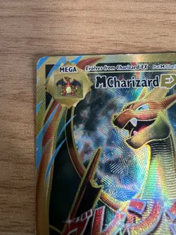 M Charizard EX (Full Art) 101/108 Evolutions Holo Mega Pokemon - Image 5