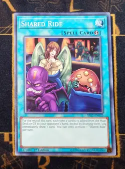 YUGIOH Shared Ride (SR07-EN033) Common 1st Edition Near Mint - Image 1