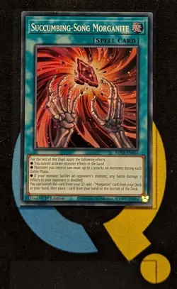 ROTA-EN065 Succumbing-Song Morganite Super Rare 1st Edition YuGiOh - Image 1
