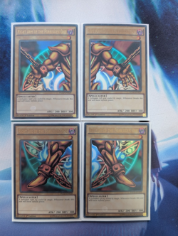 YuGiOh Exodia The Forbidden One Set Legs Arms included YGLD Ultra WITHOUT HEAD - Image 1