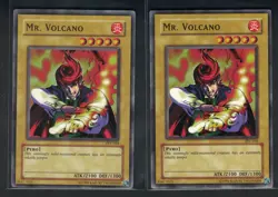 Yugioh Mr. Volacno PSV-044 Common Unlimited LP x2 - Image 1