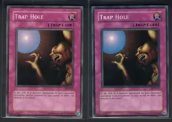 Yugioh Trap Hole SDY-027 Common Unlimited LP x2 - Image 1