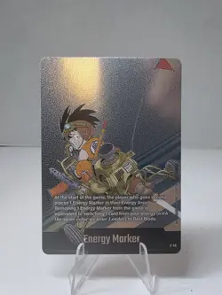 Son Goku E-45 Silver Energy Marker Dragon Ball Manga Booster Card Fusion World - Image 1