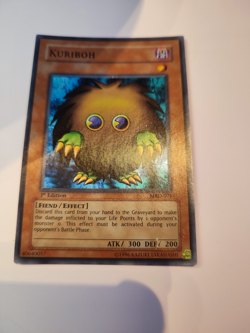 YUGIOH! 2002 Kuriboh MRD-071 Super Rare 1st Edition AE - Image 1
