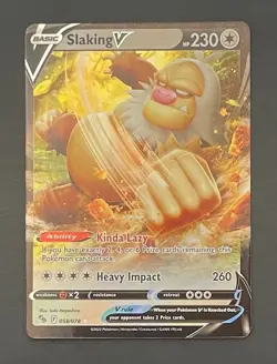 Pokemon Card Slaking V 058/078 Pokemon GO - Near Mint - Image 1