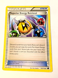 Pokemon Card - Superior Energy Retrieval 103/116 Pokemon - Image 1