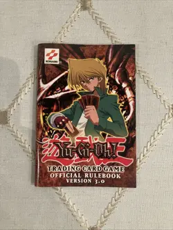 Yu-Gi-Oh! Trading Card Game Official Rule Book Version 3.0 Booklet 1996 Konami - Image 1