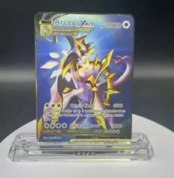 Waifu Collection Metal Gold Plate Die Cut Nami Sexy Waifu Card Arceus VMAX2 - Image 1