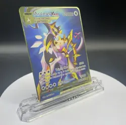 Waifu Collection Metal Gold Plate Die Cut Nami Sexy Waifu Card Arceus VMAX2 - Image 2