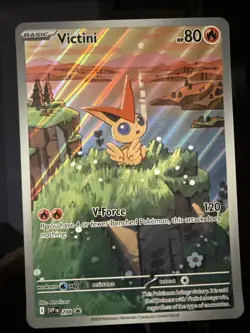 Pokemon Victini Jumbo Oversized Card - Image 1