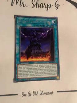 BURG DES OBERSTEN KONIGS - 1.AUFLAGE LED5-DE015 DEUTSCH Yu-Gi-Oh! CARD RARE - Image 4
