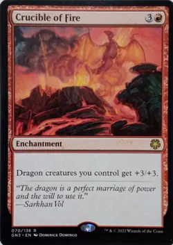 070/136 CRUCIBLE OF FIRE RARE GAME NIGHT: FREE-FOR-ALL MTG CARD - Image 1