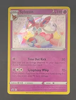 Pokemon Card Sylveon SWSH211 Black Star Promo - Near Mint - Image 1