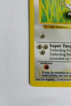 Raticate - 40/102 - Base Set - Shadowless Uncommon Card - Pokemon Card - Image 5