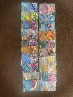Pokemon Card Lot 121 Cards Including Holo Cards Various Characters Collection - Image 2