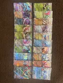 Pokemon Card Lot 121 Cards Including Holo Cards Various Characters Collection - Image 5