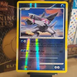 Pokemon Card - PALKIA 37/127 Reverse Holo Rare - PLATINUM BASE - Near Mint - Image 1