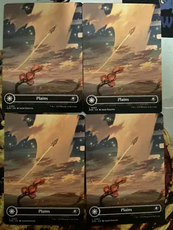 4x Plains MTG Edge of Eternities Full Art Common Nonfoil NM - Image 1