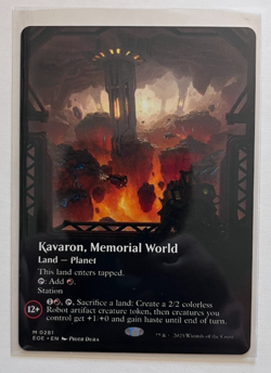 MTG - Kavaron, Memorial World Borderless - Mythic 0281 - Image 1