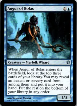 Augur of Bolas - 30 - Commander 2013 - Magic MTG - LP - Image 1