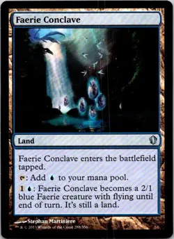 Faerie Conclave - 288 - Commander 2013 - Magic MTG - LP - Image 1